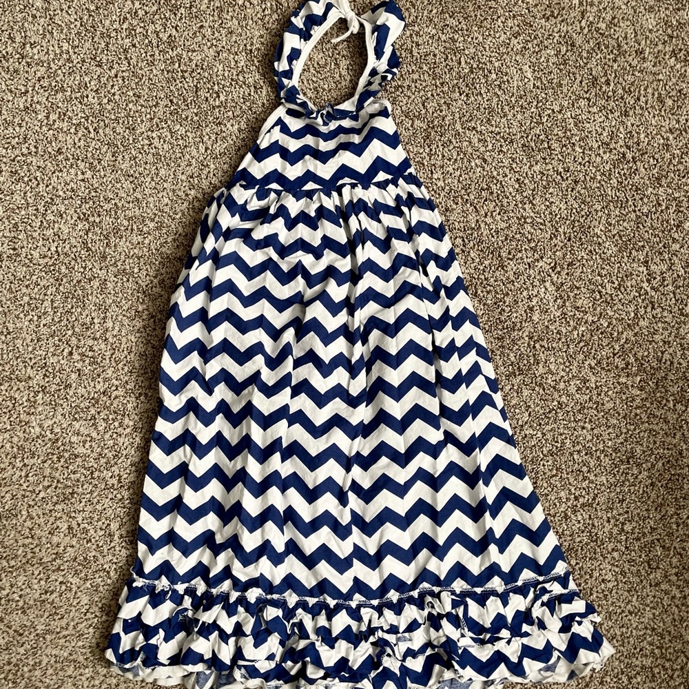 Girls halter beach dress